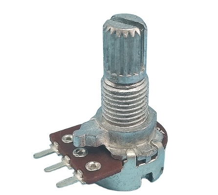 12mm A10k الجهد 3 دبوس 500k الصوت تفتق وعاء مكبر للصوت
