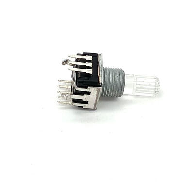EC12 12 خطوة الروتاري التشفير دفع زر التبديل أدى ضوء 5mA