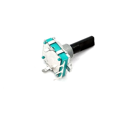 جهاز تشفير دوار مزدوج 16 مم EC16 360 درجة مع مفتاح LED