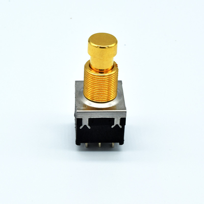 الشركة المصنعة لـ Soft Click 3PDT Guitar Effect Pedal Foot Switch 9 Pin Effect Foot Switch Push Button Switch