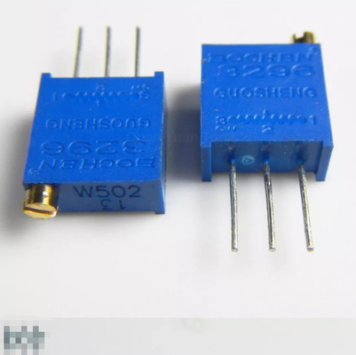 1k مقاييس فرق الجهد 102 ماكينة تشذيب 1 كيلو أوم ROHS 3296W-10R