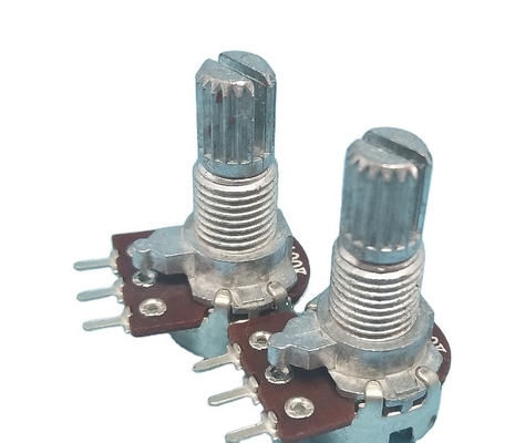 12mm A10k الجهد 3 دبوس 500k الصوت تفتق وعاء مكبر للصوت