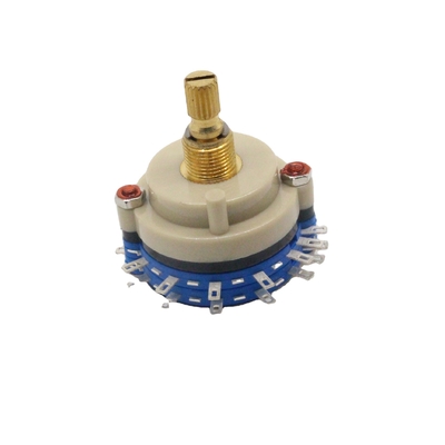 Band Switch-SR38 2 القطب 6 مواضع مفتاح دوار لمحول التردد ، باب أوتوماتيكي
