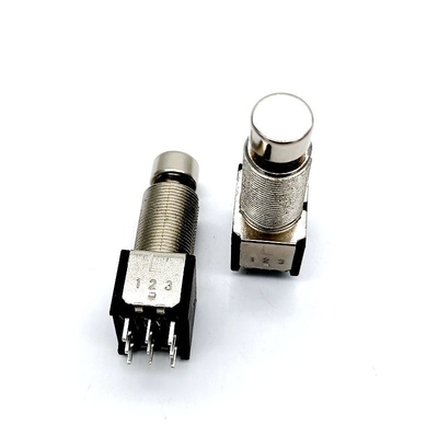 CE 17.1mm جيتار دواسة القدم 125V AC 6A 9 Pin Footswitch
