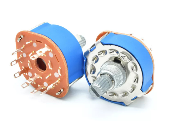 SR25-FC مفتاح دوار عاكس 12 موضع DIP مفتاح دوار للفرن مفتاح دوار