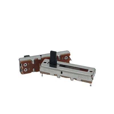 5000ohm Slide خافت AC300V 35mm مقياس جهد منزلق آلي