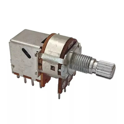 PCB Knob 10k Rotary Potentiometer 0.2W متغير المقاوم وعاء DPDT