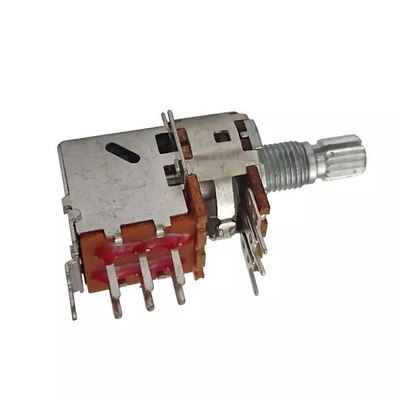 PCB Knob 10k Rotary Potentiometer 0.2W متغير المقاوم وعاء DPDT
