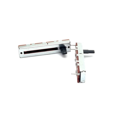 متغير المقاوم 30mm السفر خافت B10k 100ohm 45mm الشريحة الجهد