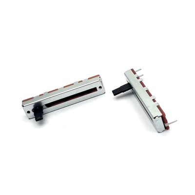 متغير المقاوم 30mm السفر خافت B10k 100ohm 45mm الشريحة الجهد