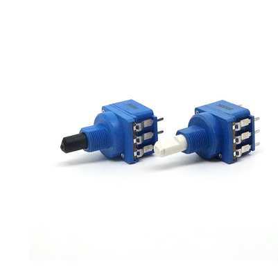 25V الروتاري التبديل الجهد 16mm وعاء التحكم في مستوى الصوت CE