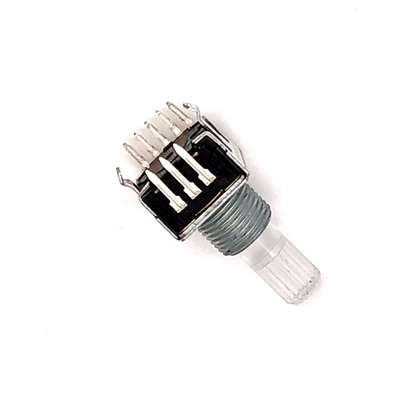 EC12 12 خطوة الروتاري التشفير دفع زر التبديل أدى ضوء 5mA