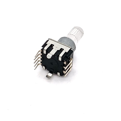 EC12 12 خطوة الروتاري التشفير دفع زر التبديل أدى ضوء 5mA
