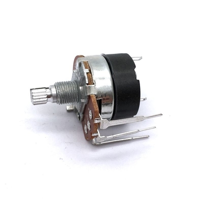 12mm الروتاري التبديل الجهد الكمبيوتر دبوس 100 كيلو أوم مع مفتاح الجهد