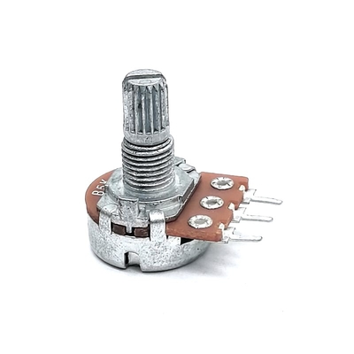 16mm الروتاري الجهد 2ohm واحد بدوره الجهد للتحكم في مستوى الصوت