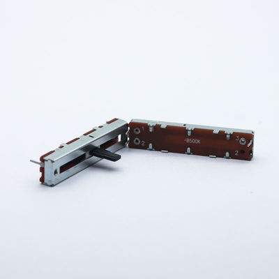 الشركة المصنعة الصين لمقياس الجهد الشريحة مع التبديل 30 مللي متر السفر الخطي 5 كيلو 10 كيلو أوم مقياس الجهد 100 كيلو الجهد